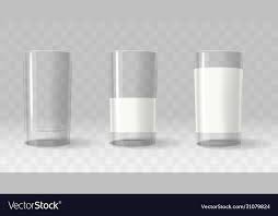 Half Milk Glass Royalty Free Vector Image