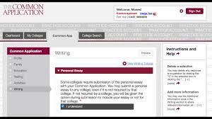 The common app, short for the common application, is a general application used to apply to multiple college undergraduate programs at once. Common App Personal Essay Crafting Your College Essay Youtube