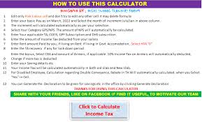 income tax calculator fy 2022 23 ay