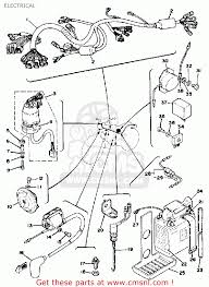 175 electrical wiring diagram schematic 1972 here. Yamaha Xt500 1978 Dual Purpose Usa Electrical Buy Original Electrical Spares Online