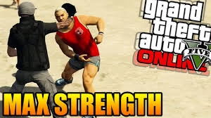 gta 5 how to level up strength