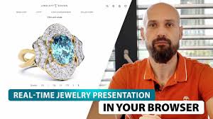 real time jewelry web render you