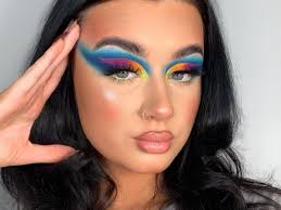 colourful eye makeup