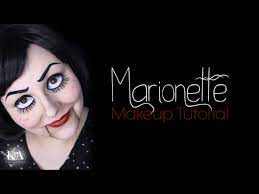 marionette halloween makeup tutorial