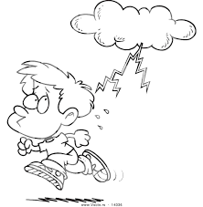 Download 5,296 color thunderstorm stock illustrations, vectors & clipart for free or amazingly low rates! Online Coloring Pages Thunderstorm Coloring Page The Boy Is Afraid Of Thunderstorms Children