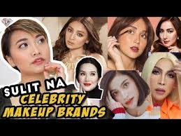 celebrity makeup brands