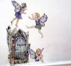 Fairies And Fairy Door Wall Stickers