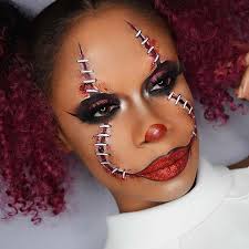 clown halloween makeup benim