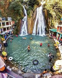 Kempty fall Mussoorie Gigantic Fall with somersault of the streams before  hitting the bottom Kempty Falls is the most popular and one of the oldest  tourist spo…