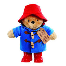 clic paddington bear soft toy with