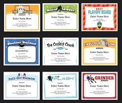 Template Free Funny Office Awards Printable Certificates Template