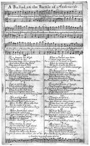 songs to cultivate the sensations of dom colonial society of fig 90 a single sheet folio song london ca 1715