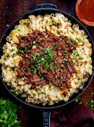 shredded beef macaroni and cheese i