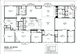 mobile home floor plan cavco model