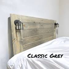 Floating Wall Mounted Wood Headboard