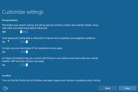 Windows 10 Upgrade Express Settings How To Customize Them For