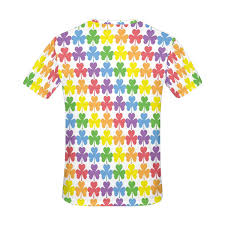 Amazon Com Interestprint Womens Crew Neck T Shirt Rainbow