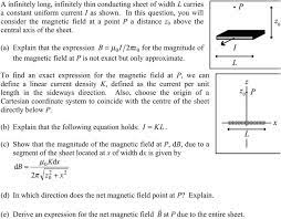 Calculation Of A Magnetic Field