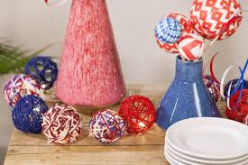 red white and blue decorating ideas on