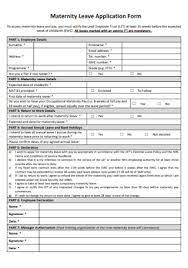 sle leave application forms in pdf