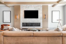 Electric Fireplace Ideas With Tv Above