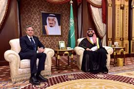 saudi crown prince blinken had candid