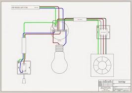 how to wire a bathroom exhaust fan