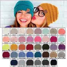 Details About Cc Beanie New Colors Authentic Women Men Acrylic Thick Cap Hat Slightly Slouchy