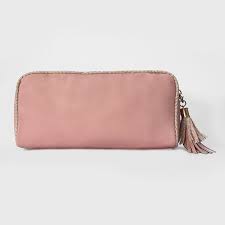 pink cosmetic bag