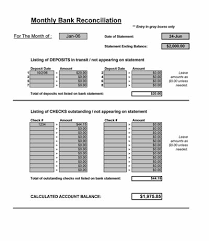 Bank Reconciliation Spreadsheet Microsoft Excel
