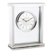 London Clock Company Silver Finish Flat