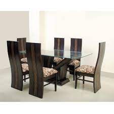 Glass Dining Table 6 Seater