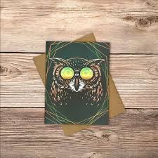 12 Note Cards Gift Set Cool Woodland