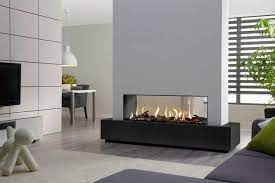 Snap Shots Double Sided Gas Fireplace