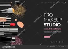 web page design template for makeup