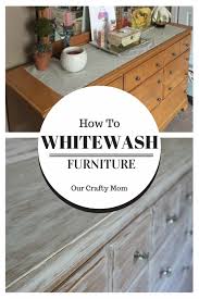 how to whitewash furniture orc week 3