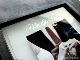 acid etching picture frame glass