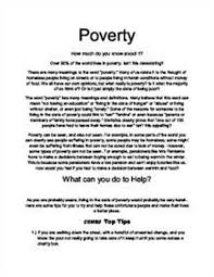 Poverty Essay Conclusion Under Fontanacountryinn Com