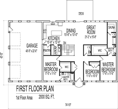 2000 Sf House Floor Plans Modern Home