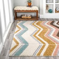 chevron high low area rug snt101a