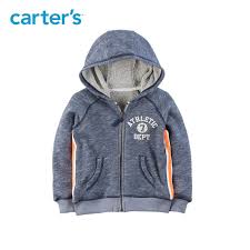 Us 34 0 Carters 1 Piece Baby Children Kids Clothing Boy Spring Zip Up French Terry Hoodie 263h749 In Hoodies Sweatshirts From Mother Kids On