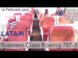 latam boeing 787 8 business cl seat