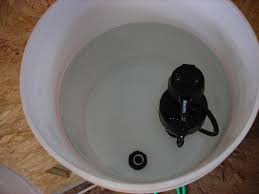 homemade en waterer uses toilet