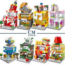 Bộ đồ chơi xếp hình LEGO tòa nhà dành cho bé, nhựa an toàn dễ dàng lắp ghép  - Lắp ráp