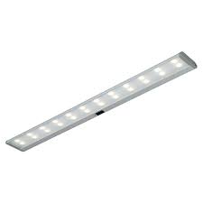 Shop Instalux 24 In Led Brushed Nickel Linkable Plug In Under Cabinet Light 24 In W X 0 75 In H X 3 In D Overstock 29197224