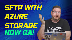 sftp with azure storage is now