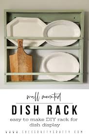 she s crafty wall mounted dish rack