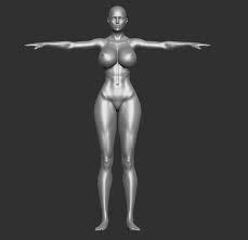 Lewd busty female 3D model | 1142163 | TurboSquid