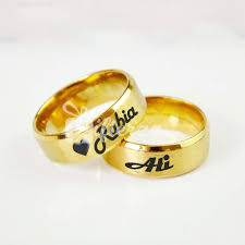 customized couple name ring gifterzz