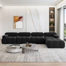 Seater Sectional Sofa With Ottoman